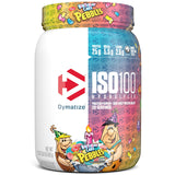 Dymatize x Birthday Cake Pebbles ISO100 Whey Protein Powder Isolate, 25g of Protein, 20 Servings, 5.5g BCAAs, 120 Cal., Gluten Free, 1g Fat, 1g Sugar, 2g Carb
