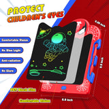 LCD Writing Tablet for Kids: Spidolapse 2 PCS Doodle Board & Drawing Pad Christmas Birthday Gift for 3 4 5 6 7 8 Year Old Boys Girls Toddler Travel Toys Stocking Stuffers for Grandkids Age 4-6