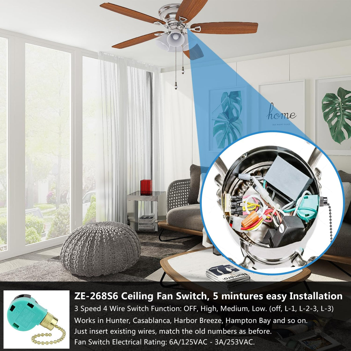ZE-268S6 2 PACK NICKEL