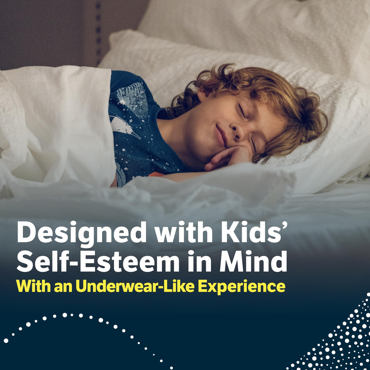 Goodnites Boys' Nighttime Bedwetting Underwear, Size S/M (43-68 lbs), 44 Ct (2 Packs of 22), Packaging May Vary