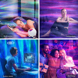 Star Projector,Northern Lights Projector,with Bluetooth Speaker,White Noise