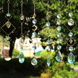 HYBEADS DIY Suncatchers, 400 pcs Sun Catchers Making Supplies Kit Art and Crafts for Adults Prism Hanging Decorative Suncatcher with Crystals Rainbow Maker for Indoor Windows Office Home Decor