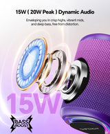 Portable Bluetooth Speaker Gift Ideas: Outdoor Travel Essentials Waterproof