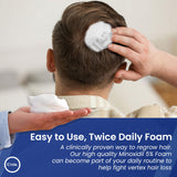 C’rcle Men's Minoxidil 5% Foam - 6 Month Supply - Helps Restore Vertex Hair Loss & Thinning Hair - Extra Strength Supports Hair Regrowth for Men, Unscented Hair Loss Treatments for Men