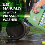 Oxy Solve House and Siding Pressure Washer Cleaner - Removes Stains from Mold & Mildew on Vinyl, Aluminum, Wood, Brick, Stucco - Concentrate 1 Gal.
