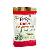 Konsyl Daily Psyllium Fiber Powder - 19oz, 90 Servings, Natural Unflavored Soluble Dietary Fiber Supplement - Psyllium Husk Prebiotic for Digestive Support and Gut Health - Sugar Free, Keto & Vegan