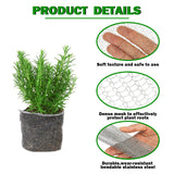 ProToolKit 6 Pack 5 Gallon Gopher Baskets - Stainless Steel Mesh Root Guards, Garden Plant Protection Against Gophers, Moles and Voles