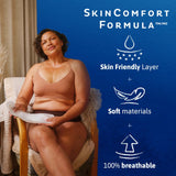 TENA Sensitive Care Incontinence Pads, Bladder Control, Postpartum for Women, Overnight Absorbency, Extra Coverage, 135 Count