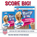 Purina Busy Bone Tiny Toy Breed Dog Chew Treats, Original, 60 ct Pouch
