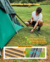 Landscape Edging Metal Stakes, 10 Inch Heavy Duty Garden Stakes (10 Pcs)