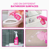 Stardrops - The Pink Stuff - The Miracle Bathroom Foam Cleaner 750ml 3-Pack Bundle (3 Bathroom Foam Spray)