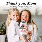Gifts for Mom from Daughter, Son for Christmas, Mothers Day, Birthday - Mom Christmas Gift - Birthday Gifts for Moms, Happy Birthdays Moms - Best Mother Tumbler 20Oz Stainless Steel Coffee Cup