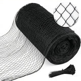 Tilvex Bird Netting 7.5x100 FT,1/2" Mesh Heavy Duty Garden Netting