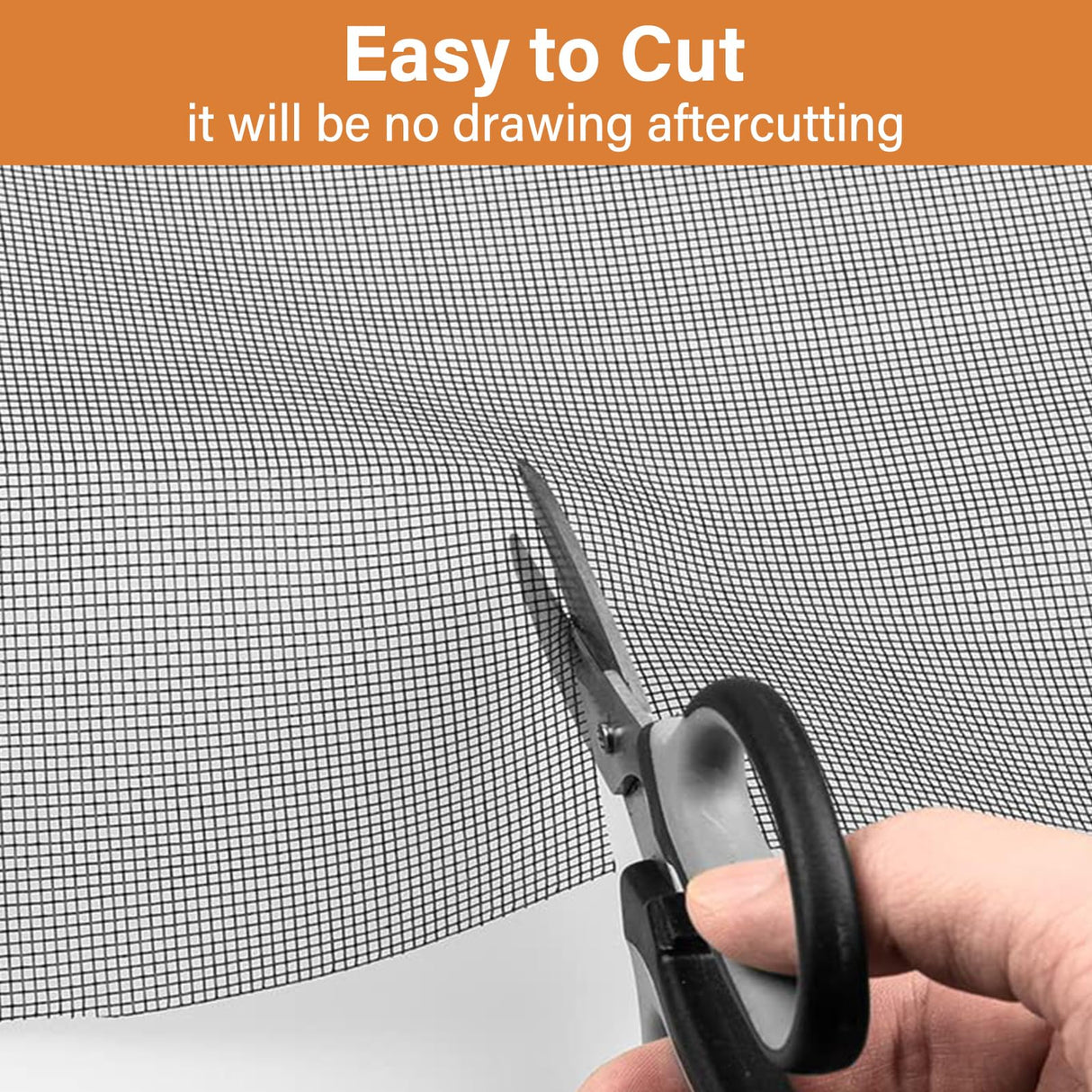 Window Screen Replacement Kit Width:36in Length:158 Fiberglass|Includes Full Set of Tools | Suitable for Windows, Screen Doors, and Courtyards | UV Resistant and Durable | Easy to Install
