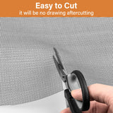 Window Screen Replacement Kit Width:36in Length:158 Fiberglass|Includes Full Set of Tools | Suitable for Windows, Screen Doors, and Courtyards | UV Resistant and Durable | Easy to Install