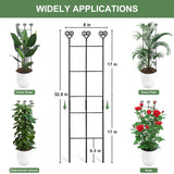 Coomin 32in Monstera Plant Support Trellis for Indoor Plants, 2P