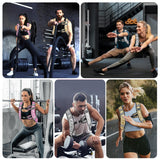 ZUETK Weighted Vest, 6lb/8lb/12lb/16lb Weight Vest with Reflective Stripe, Weighted Vest for Men Women Workout Equipment for Strength Training, Running, Jogging, Fitness, Weight Loss