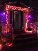 Hompavo Upgraded LED Flame Light Bulbs Halloween Decorations, 4 Modes Flickering Light Bulbs with Upside Down Effect, E26/E27 Flame Bulb for Christmas Party Home Indoor & Outdoor (4 Pack)