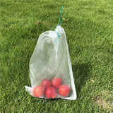 Belit 10Pcs 23.6"x15.7" Garden Netting pest Barrier Tomatoes Protection Bags Large Size Nylon Mesh Reusable Fruit Bags for Protecting Fruits Vegetables