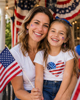 shownee Gold Dangle Patriotic Earrings for Women American Flag Red White Blue Earrings 250th Anniversary USA Merchandise 4th of july Independence Day Gifts