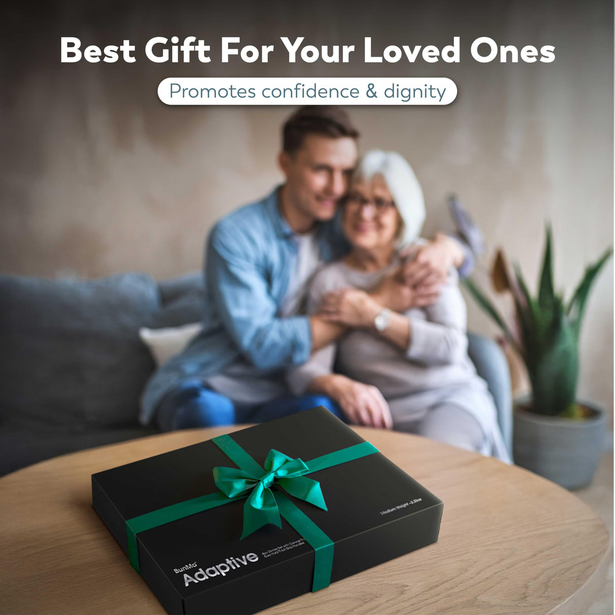 BUNMO Utensils for Elderly, Arthritis, Weak Hand Grip, Tremors & Handicapped - Convenient Travel Pouch - 3.35oz Lightweight - Stainless Steel - Eat Independently - Adaptive Blue 4 Piece Set