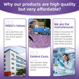 HIQILI 32 Fl Oz Lavender Essential Oil Pure, for Aromatherapy Diffuser, Hair, Includes Premium Quality Glass Dropper-32 Ounces