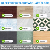 IOPRETTY Microfiber Hardwood Floor Mop - Spray Mop with 4 Washable Pads