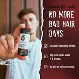 Tribal Chimp Hair Styling Powder, All-day Invisible Hold Hair Volumizer and Texture Powder for Men and Women, Styling Powder with Matte Finish - 6-Piece Set, 10g