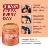 Lebanta Raw Batana Oil for Hair Growth - 100% Pure, Organic 4oz Batana from Honduras for Thick and Strong Natural Hair - Dr. Sebi Unrefined Cold Pressed Cosmetic Scalp Mask for Men & Women (1 Pack)