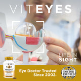 Viteyes AREDS 2 Classic Macular Health Formula Softgels, Eye Health Vitamin to Support a Healthy Macula, Lower Zinc, Eye Vitamins, Macular Vitamins, Beta-Carotene Free, 210 Softgels…