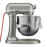 KitchenAid KSM8990CU 8-Quart Commercial Countertop Mixer, 10-Speed, Gear-Driven, Contour Silver