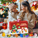 Advent Calendar 2026 Rubber Duck Advent Calendar 24 Days of Christmas Countdown Toys for Kids Boys and Girls Christmas Party Favors Gifts