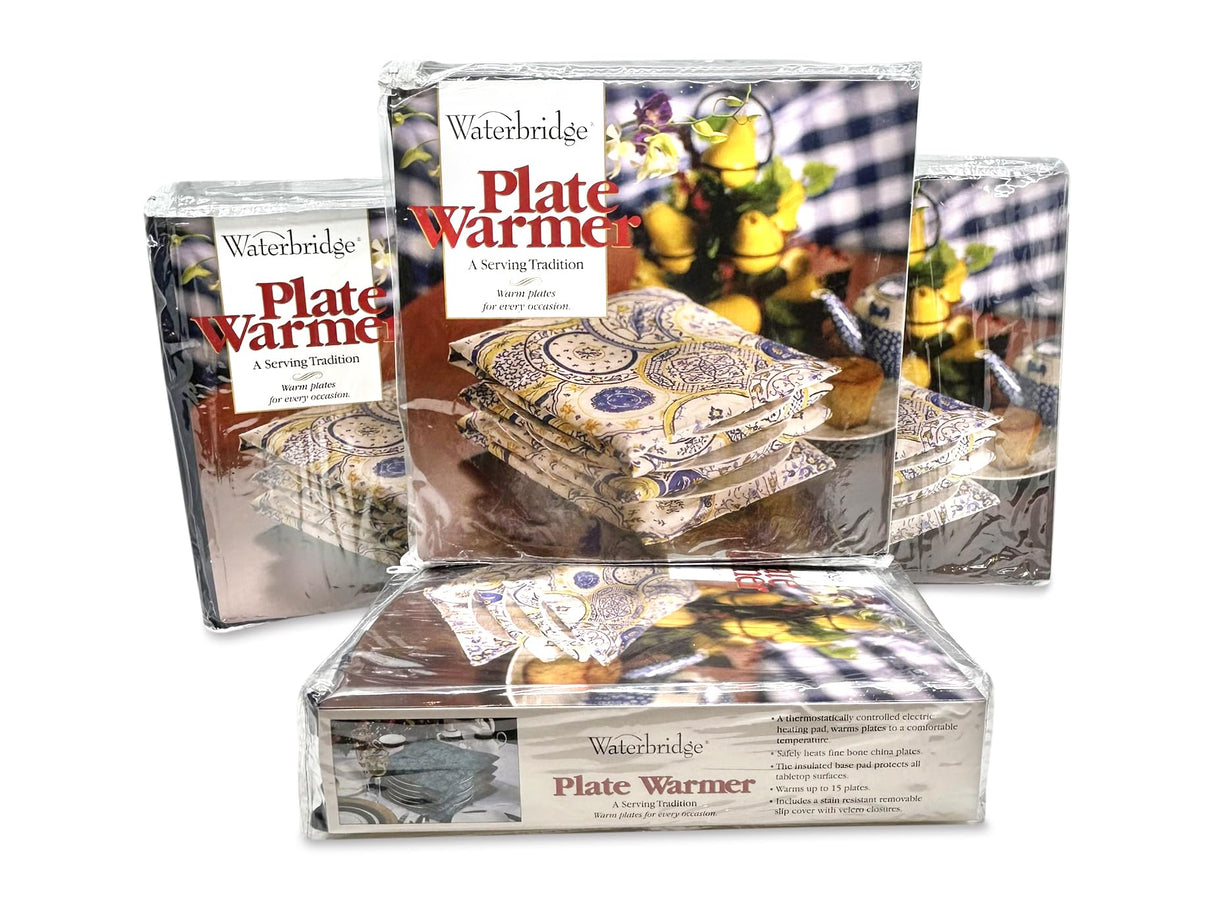 Waterbridge Electric Plate Warmer - Holds up to 6 Plates - Heritage Natural