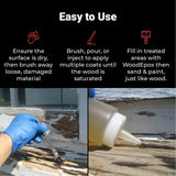 Abatron Wood Restoration Kit, 24 Ounce