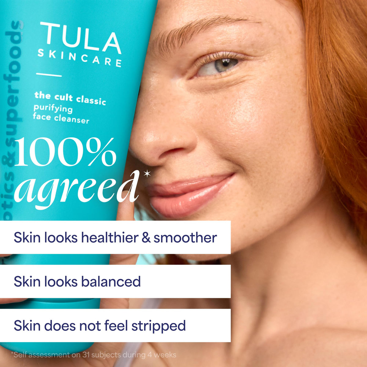 TULA The Cult Classic Gentle Face Cleanser with Prebiotics + Antioxidants