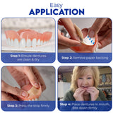 Secure - Denture Adhesive Strips - 15 Pcs