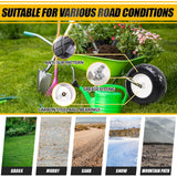 MZREXN 4.80/4.00-8" Wheelbarrow Tires, 16" Flat Free Tire and Wheel