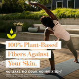 Attn: Grace Ultimate Incontinence Pads for Women, 2-Pack Adult (56 Total, 28/Pack) - High Absorbency, Breathable, Plant-Based - Overnight Pads for Heavy Bladder Leaks & Sensitive Skin