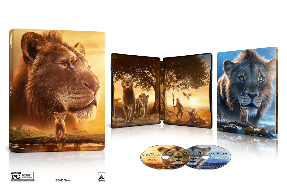 Mufasa: The Lion King - 4K + Blu-ray [4K UHD]