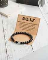 Golf Gifts for Men Stocking Stuffers Golf Bracelet Accessories Gift for Men