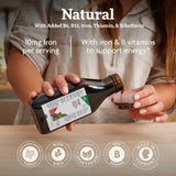 Floradix by Salus Iron & Herbs - Liquid Herbal Supplement for Energy Support* - Iron Supplement with Vitamin C & B Complex Vitamins - for Men & Women - 23.7 Fl Oz