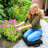 Coloch Extra Thick Keeling Pad, Black Soft Foam Garden Kneeling Cushion Waterproof Bath Kneeler Foldable Knee Mat for Planting Work, Baby Bath, Camping, Car Repairing, Protecting Knees