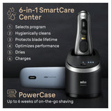 Braun Series 9 PRO+ Electric Shaver, Shaving Kit with 5 Pro Shave Elements and ProComfort Head, SmartCare Center