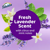 Fabuloso All Purpose Cleaner Refill, Lavender, 405.6 Oz (16.9 Oz, 24 Pack) - Bulk Cleaning Supplies Bundle - Multi-Surface Cleaner, Mopping Solution - Office Supplies (153105)