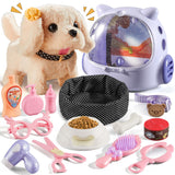 16 Pcs Robot Dog Toys for Girls, Toys for 3 4 5 6 7 8 Year Old Girls Kids