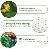 Ruolan Bird Netting for Garden Protect Vegetable Plants and Fruit Trees13X82Ft,Plastic Trellis Netting for Birds, Deer,Squirrels and Other Animals