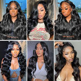 Human Hair Bundles 20 22 24 26 Inch 14A Body Wave Bundles Human Hair 100% Unprocessed Brazilian Virgin Hair 4 Bundles Human Hair Body Wave Human Hair Extensions Bundles Human Hair Natural Black