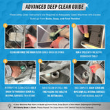 Dishwasher Cleaner And Deodorizer Tablets - 24 Pack Deep Cleaning Descaler Pods for Dish Washer Machine, Heavy Duty, Septic Safe, Natural Limescale Remover, Calcium, Odor, Smell - 12 Month Supply