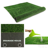 NINXANG Artificial Grass Turf Lawn Outdoor Indoor 4FTx6FT Fake Grass Carpet for Pets 0.4 Inch Realistic Faux Grass Rug with Drain Holes for Garden Lawn Landscape Balcony Party Wedding Christmas Rug