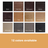 Furniture Clinic Wood Stain | Water Based | Fast Drying, Low Odor, & Non-Toxic | Multiple Finishes | for Indoor & Outdoor Furniture and More | Natural Oak (85 Fl Oz / 2500ml)
